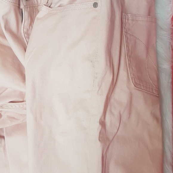 Calvin Klein Ankle Skinny Jeans Chintz Rose 6 NWT - Picture 2 of 2